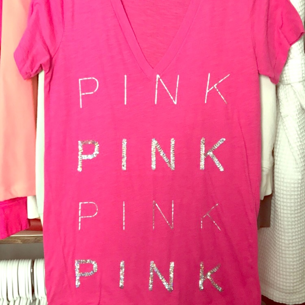 Victoria’s Secret Pink Sequin Shirt